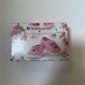 American Girl c LoveShackFancy Rosy Toes Shoes